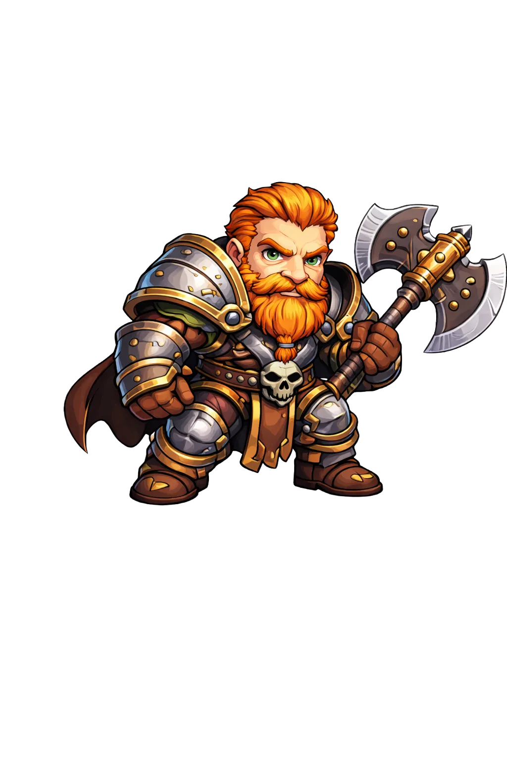 The player's warrior